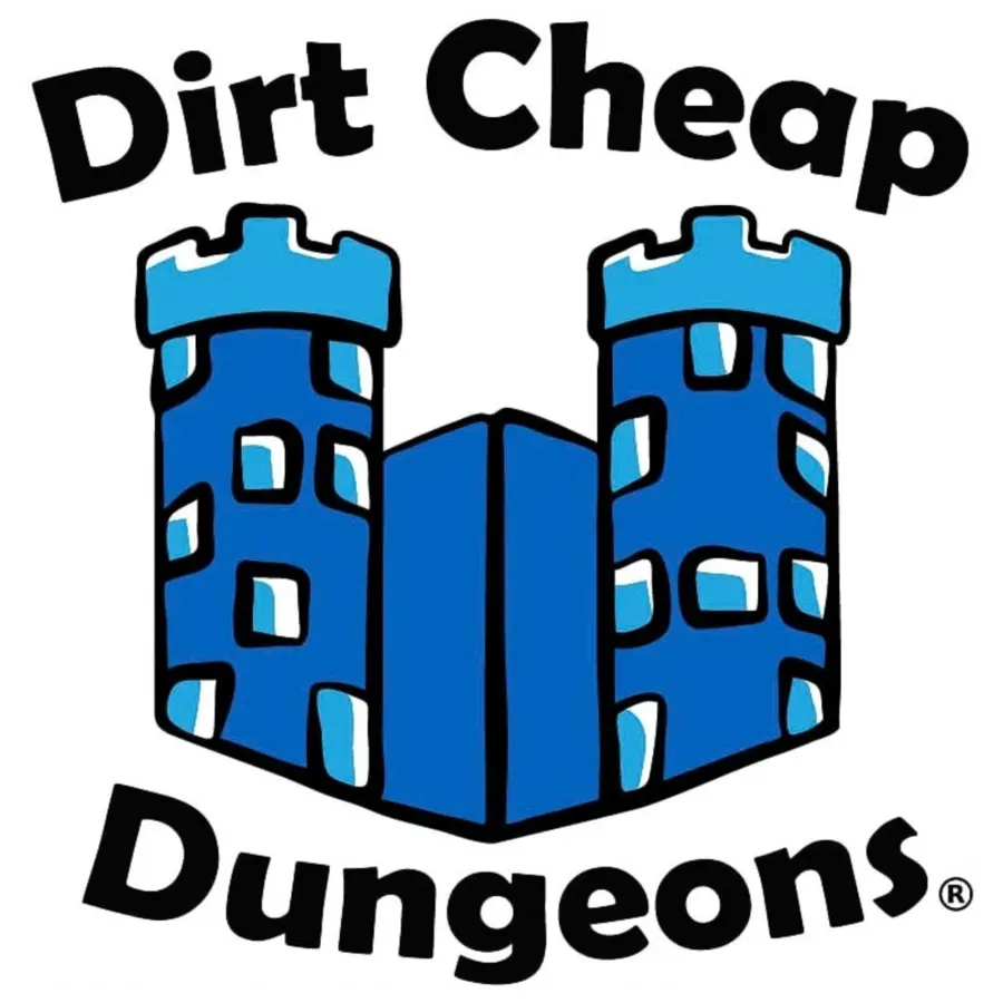 Dirt Cheap Dungeons logo